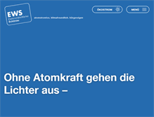 Tablet Screenshot of ews-schoenau.de